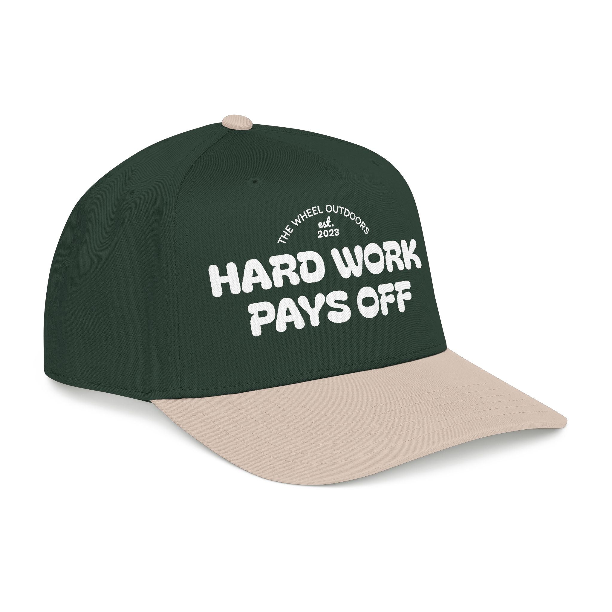 Hard Work Pays Off Baseball Cap