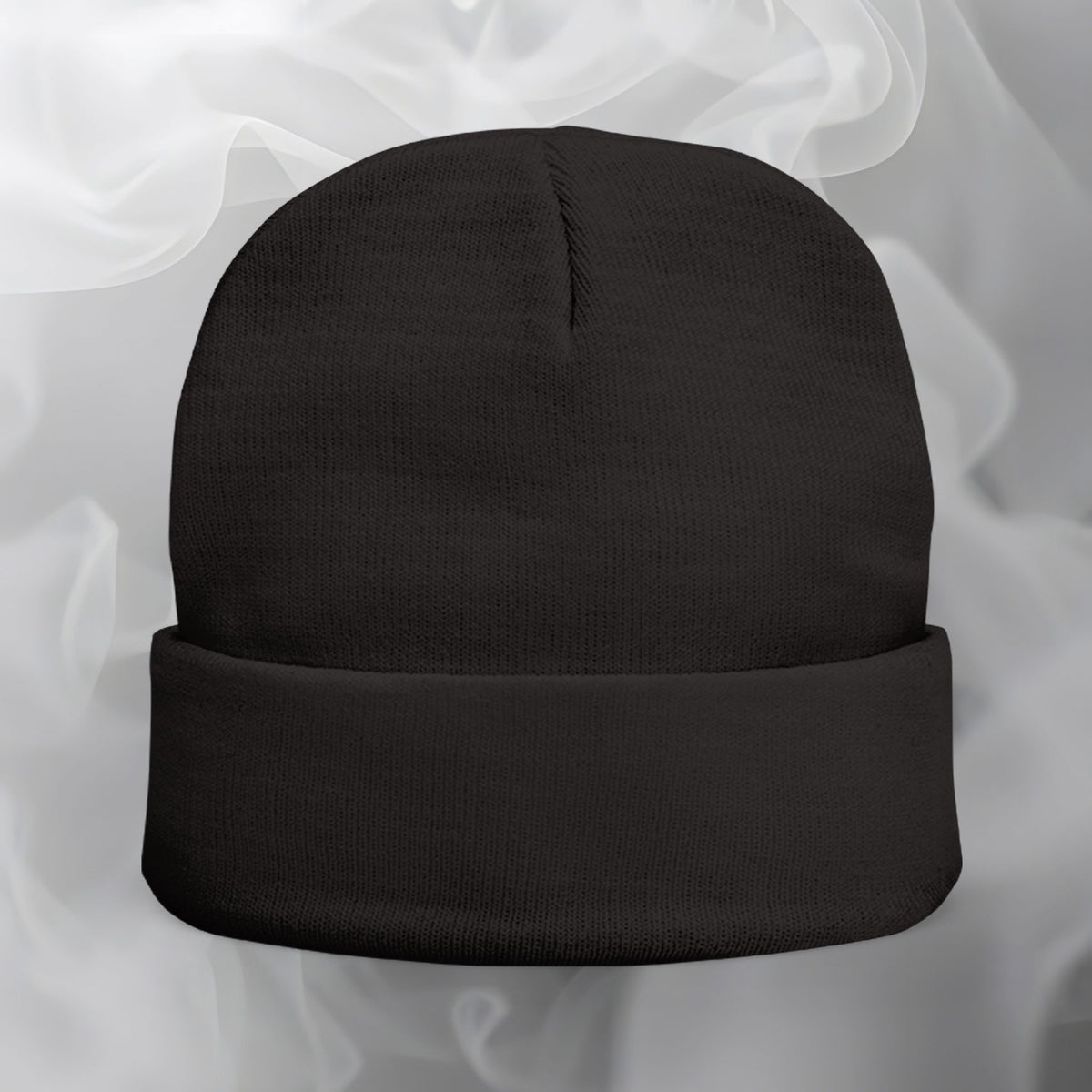Embroidered Beanie — "Beanies are for style not warmth"
