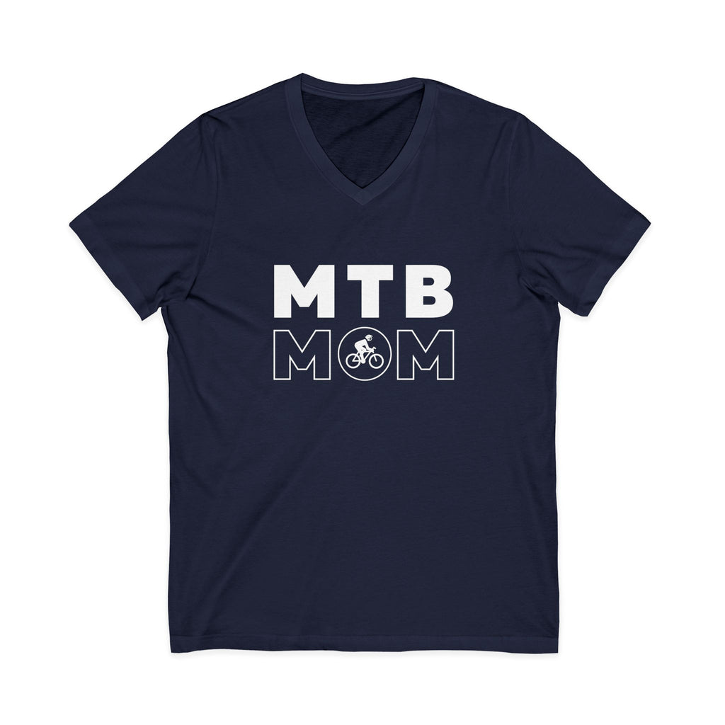 MTB Mom V-Neck Tee