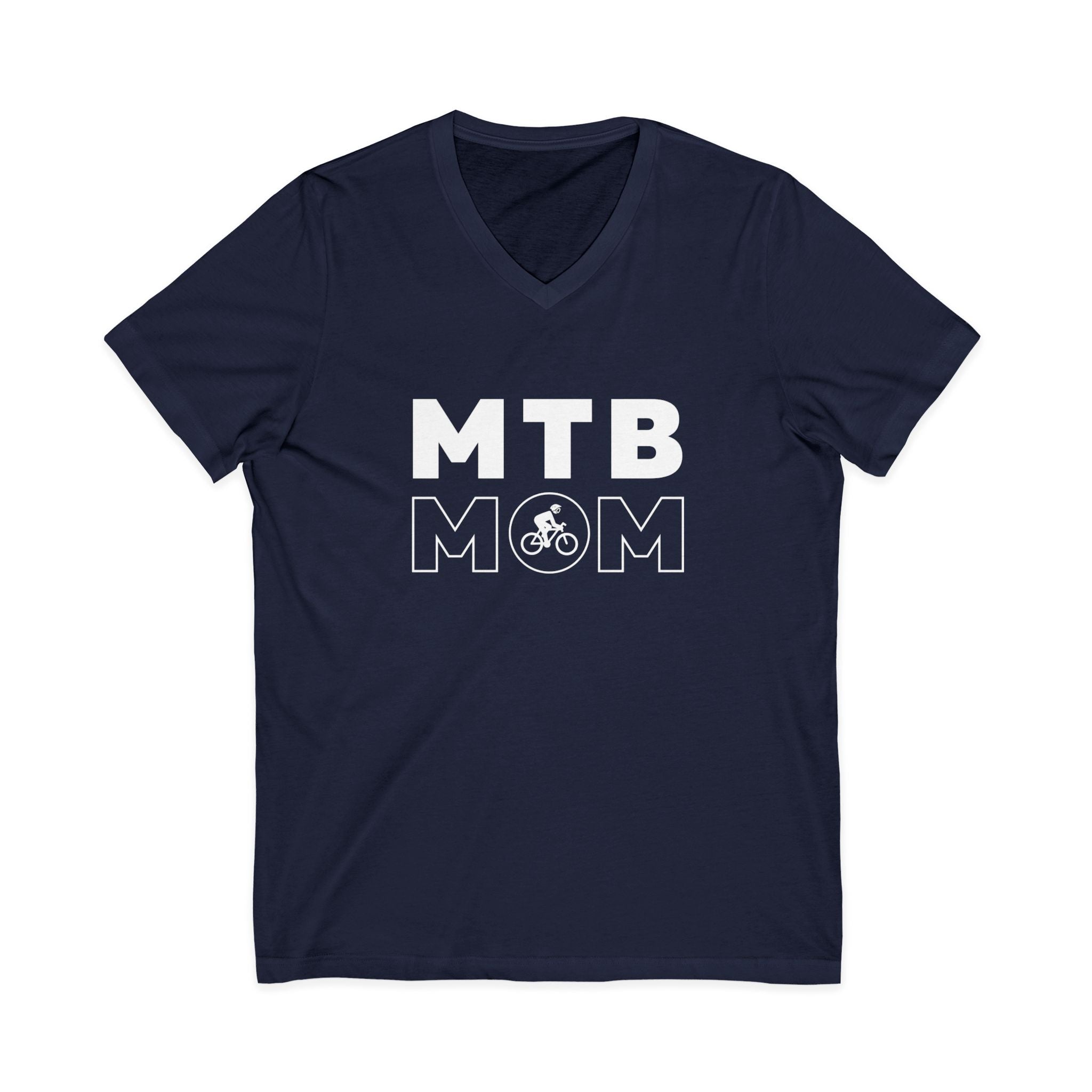 MTB Mom V-Neck Tee