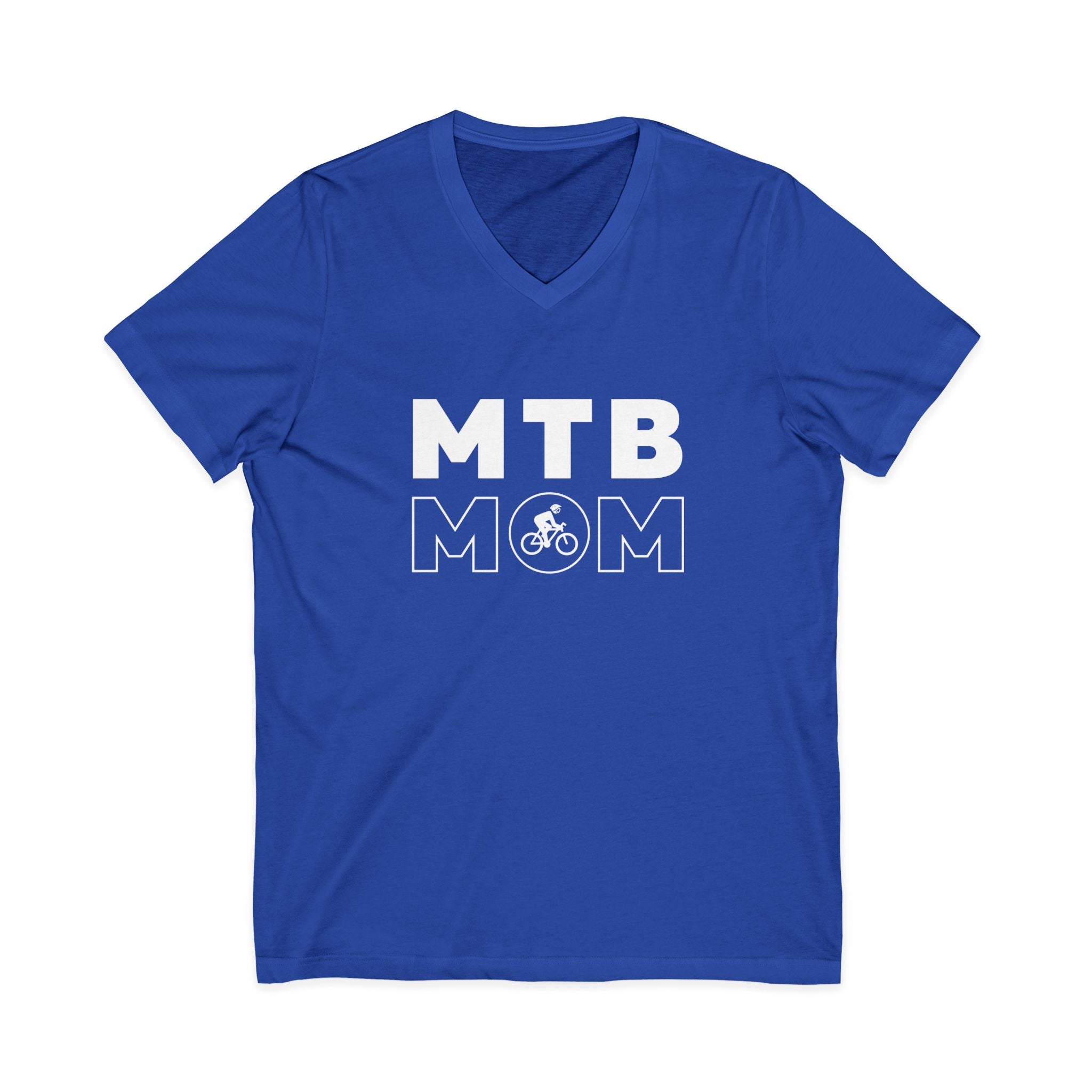 MTB Mom V-Neck Tee