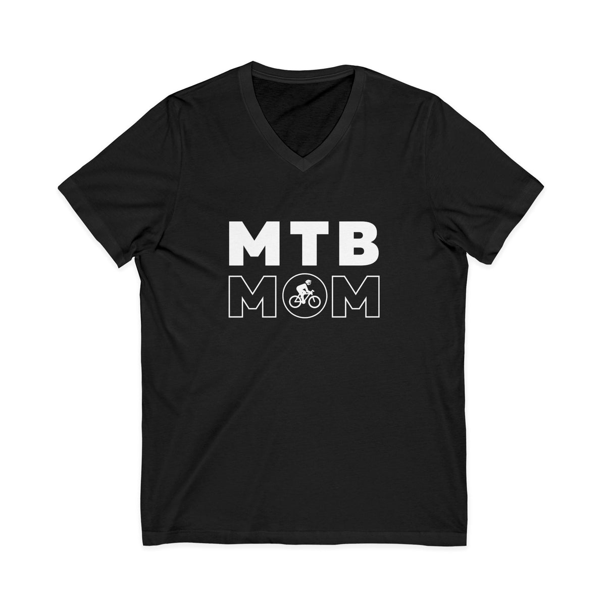 MTB Mom V-Neck Tee