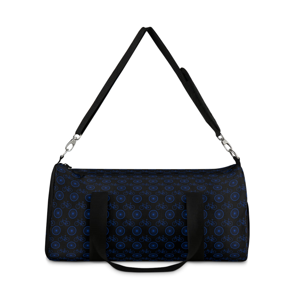 The Wheel Outdoors Duffel Bag (Black/Blue)