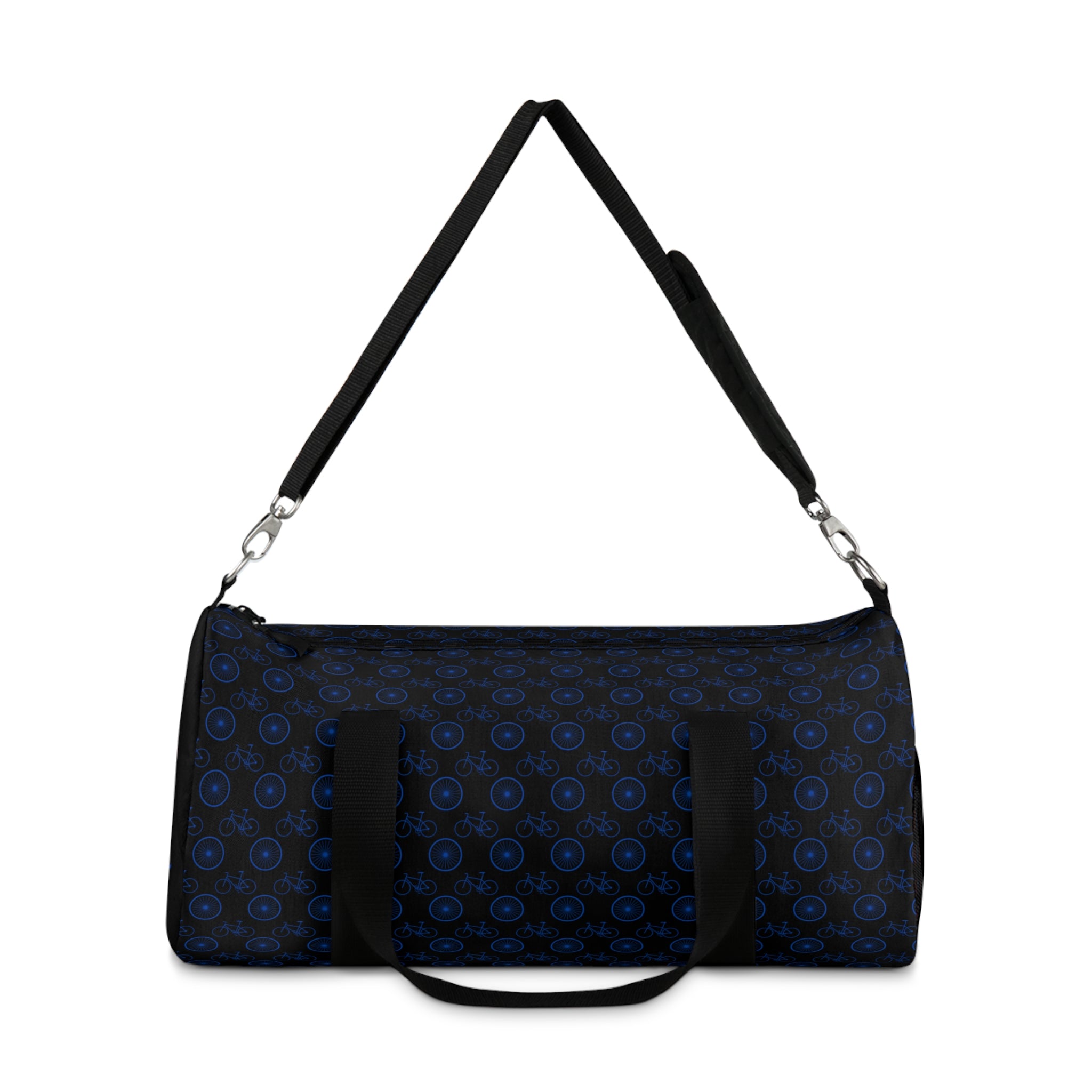 The Wheel Outdoors Duffel Bag (Black/Blue)