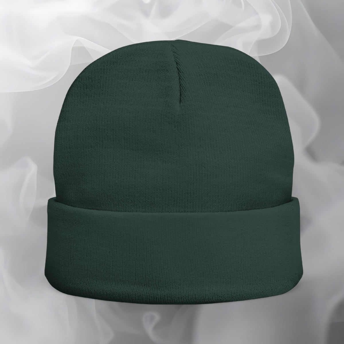Embroidered Beanie — "Beanies are for style not warmth"