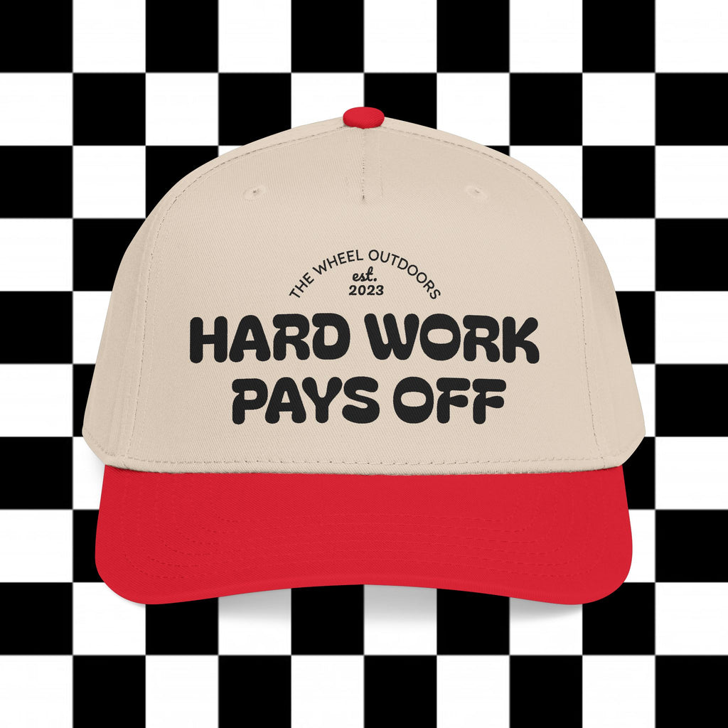 Hard Work Pays Off Baseball Cap