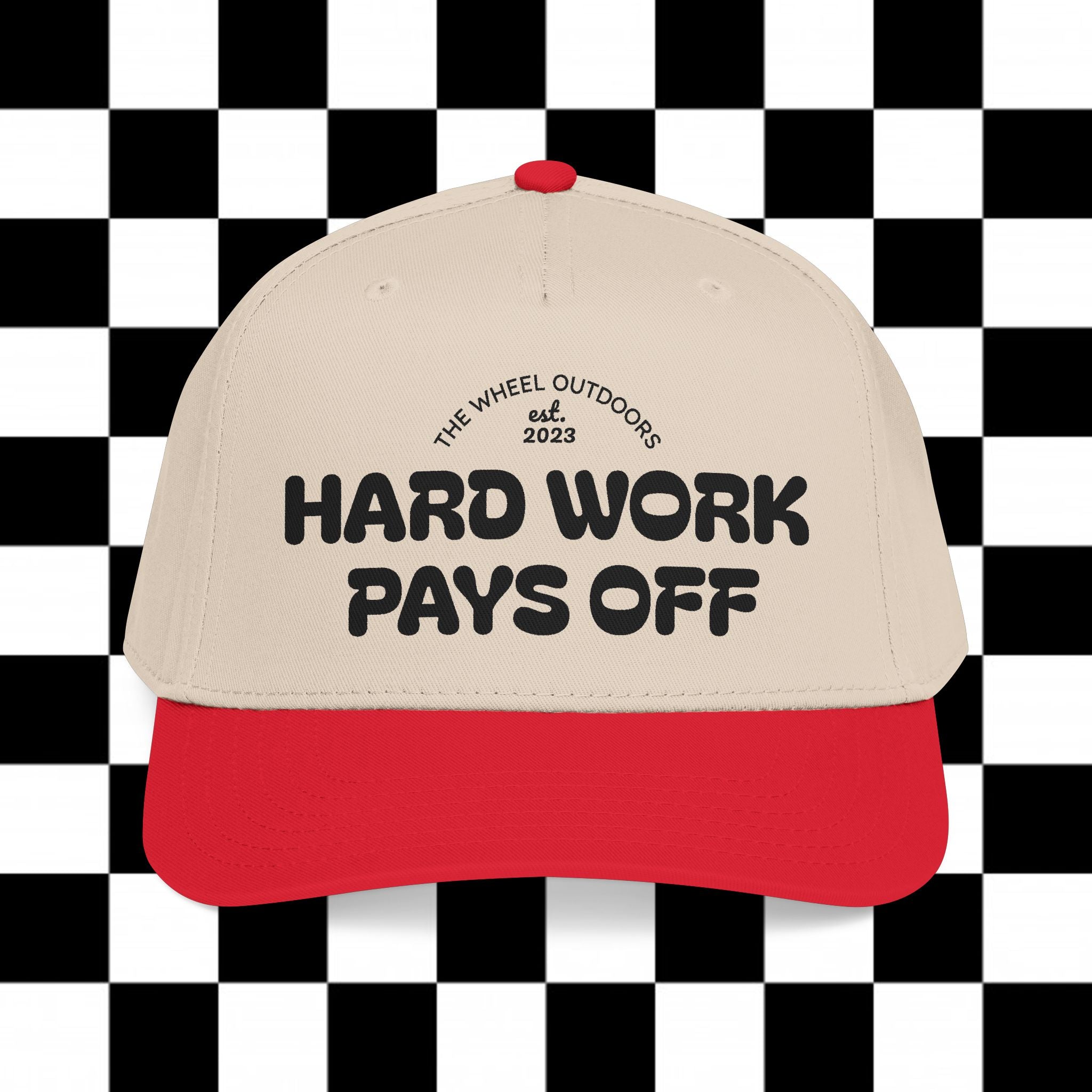 Hard Work Pays Off Baseball Cap
