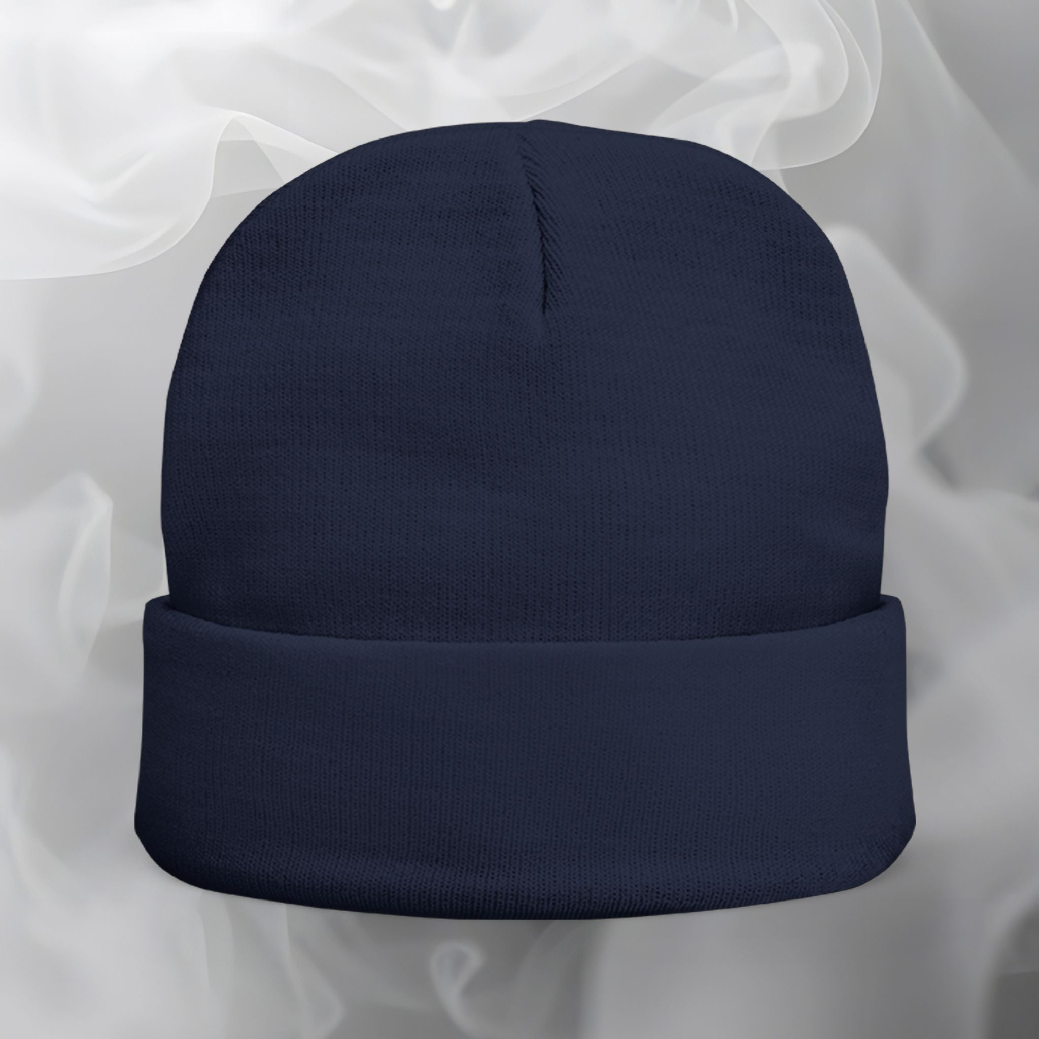 Embroidered Beanie — "Beanies are for style not warmth"