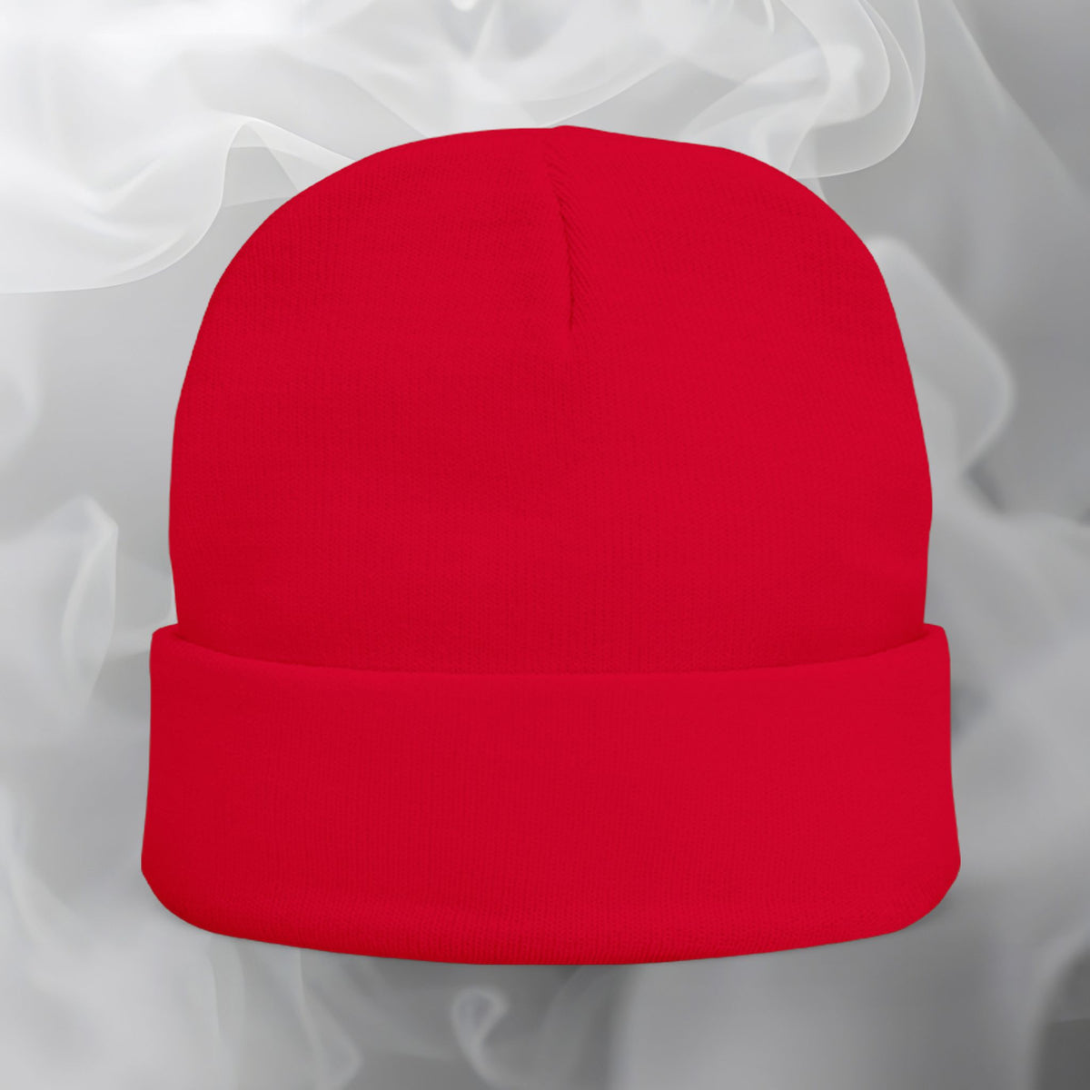 Embroidered Beanie — "Beanies are for style not warmth"