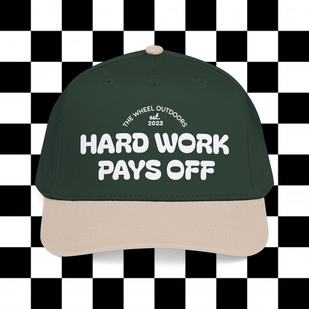 Hard Work Pays Off Baseball Cap
