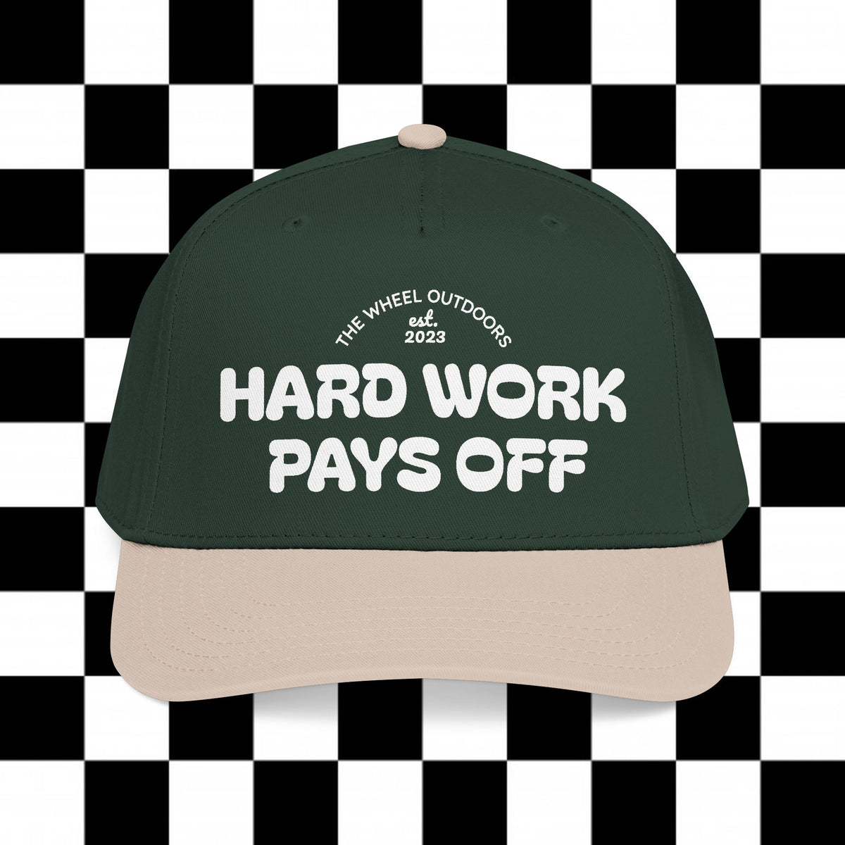 Hard Work Pays Off Baseball Cap
