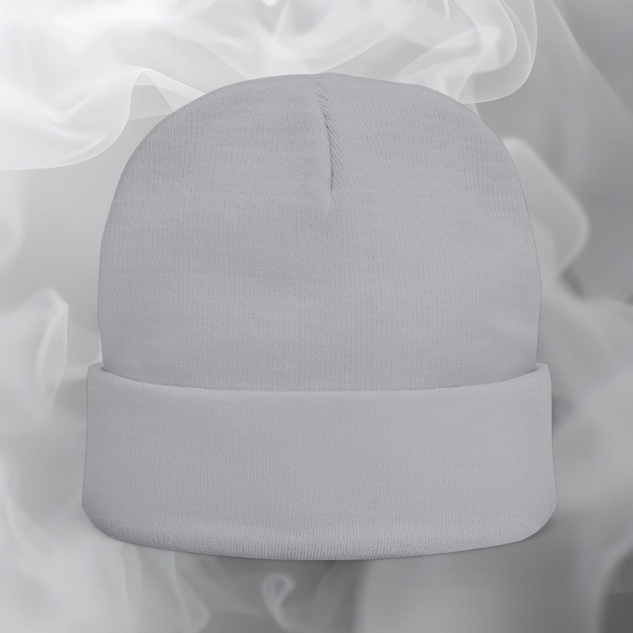 Embroidered Beanie — "Beanies are for style not warmth"