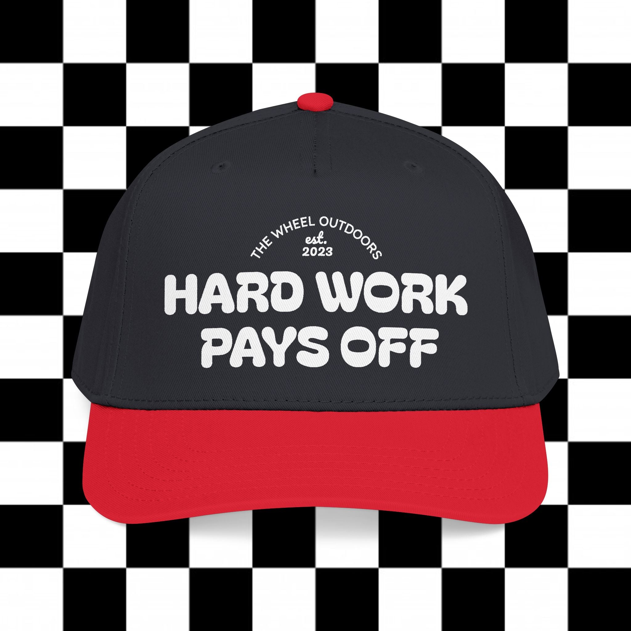 Hard Work Pays Off Baseball Cap